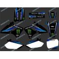 Power-0284 New Style Team Grafiken & Hintergründe Decals Aufkleber Bausätze für 4-Takter Yz250f Yz400f Yz426f Yzf 1999 2000 2001 2002